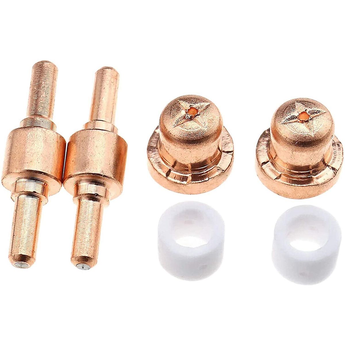 70 Pcs Plasma Cutting Consumables Standard Fit for Cut 40 50 with Plasma Cutter Torch PT31 LG40