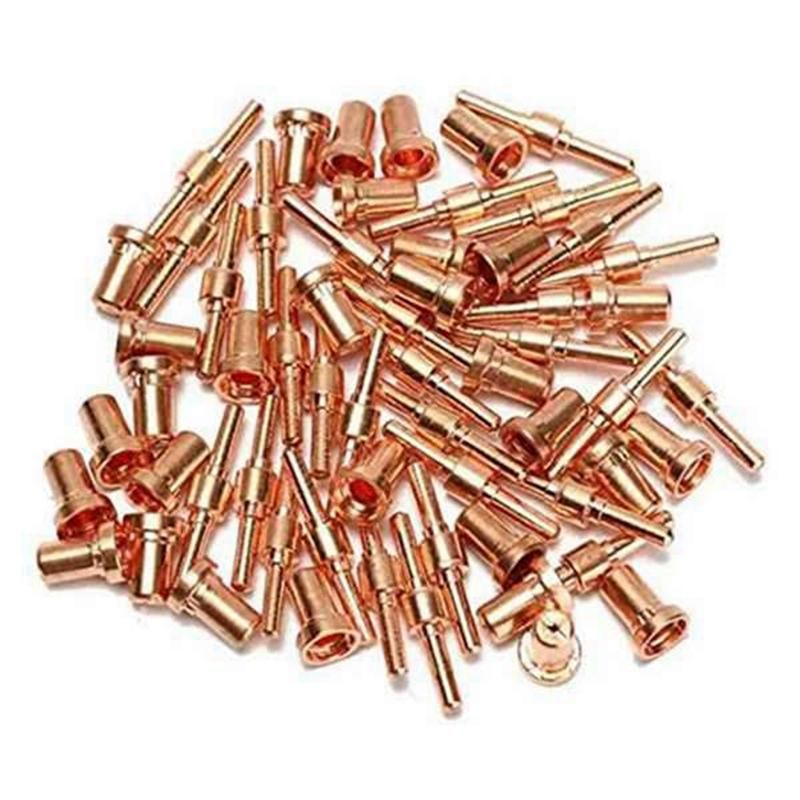 70 Pcs Plasma Cutting Consumables Standard Fit for Cut 40 50 with Plasma Cutter Torch PT31 LG40