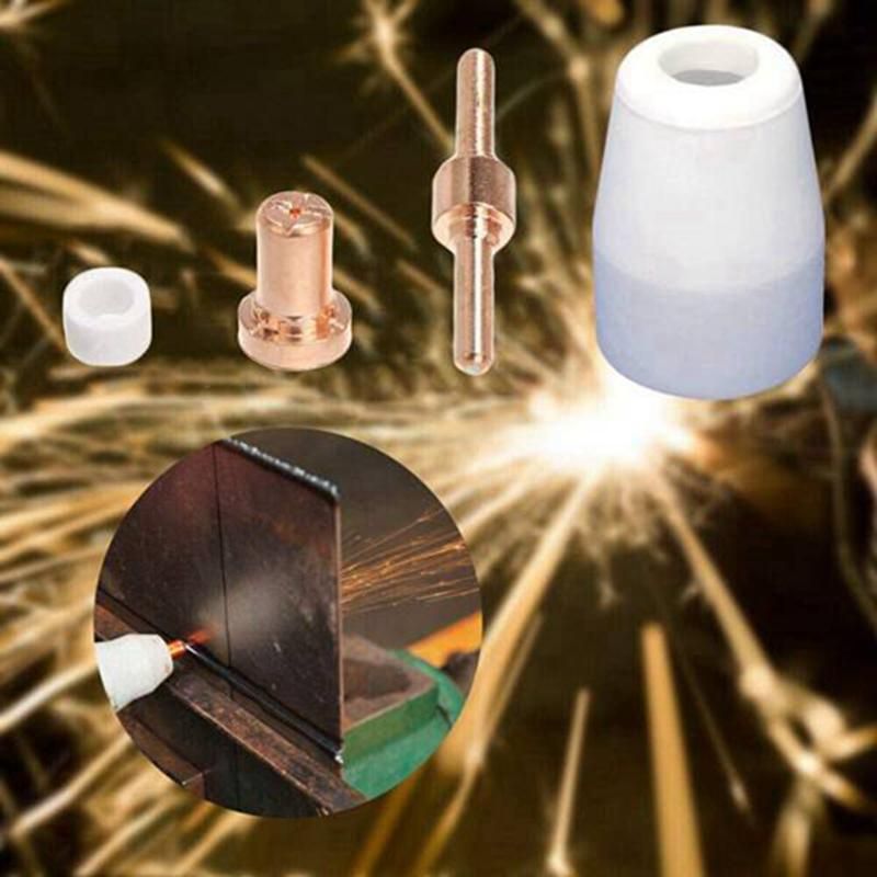 70 Pcs Plasma Cutting Consumables Standard Fit for Cut 40 50 with Plasma Cutter Torch PT31 LG40