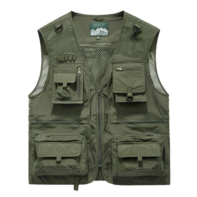 Summer Men Unloading Tactical Coat Casual Men's Pographer