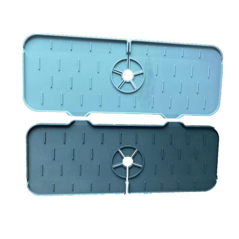Home Kitchen Faucet Silicone Pad Splash-proof Silicone Pad Faucet Drain Pad