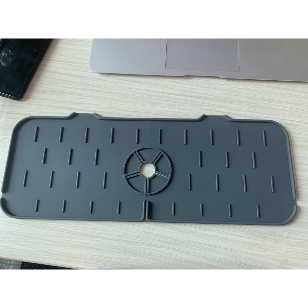 Home Kitchen Faucet Silicone Pad Splash-proof Silicone Pad Faucet Drain Pad