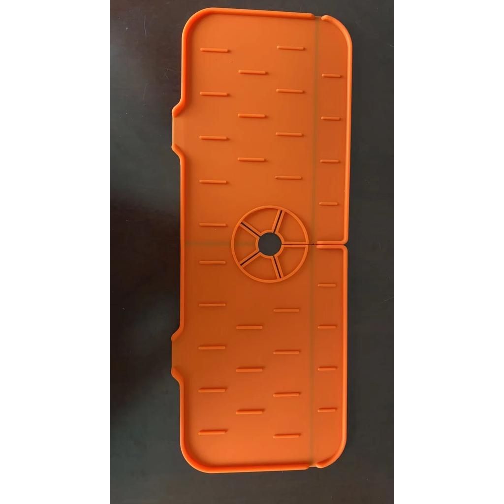Home Kitchen Faucet Silicone Pad Splash-proof Silicone Pad Faucet Drain Pad