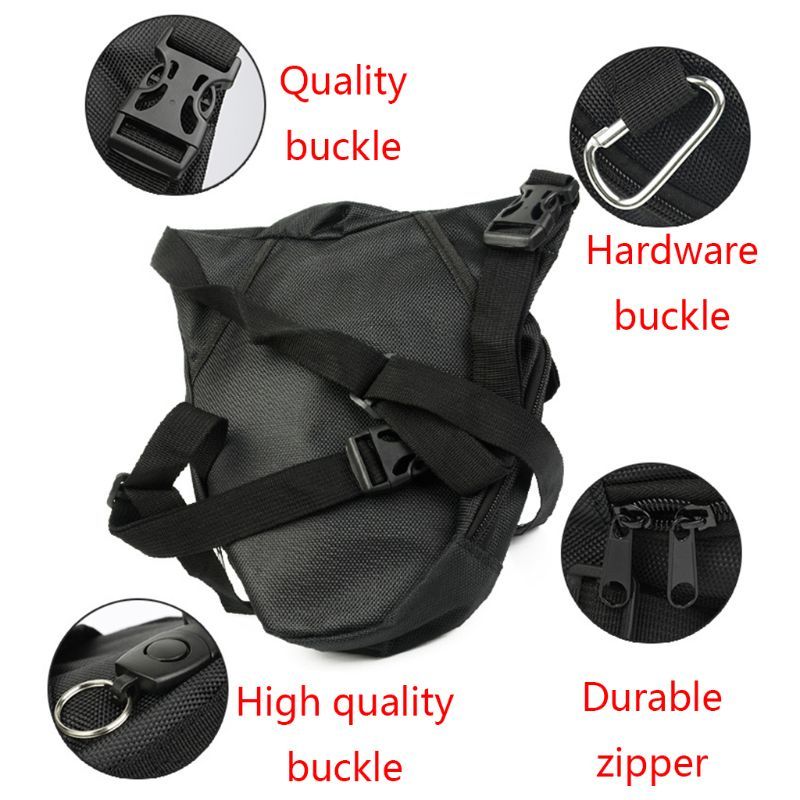 (C)Motorcycle Drop Leg Bag Waterproof Nylon Motorcycle Bags Outdoor Casual Waist Bag Motorcycl SBS