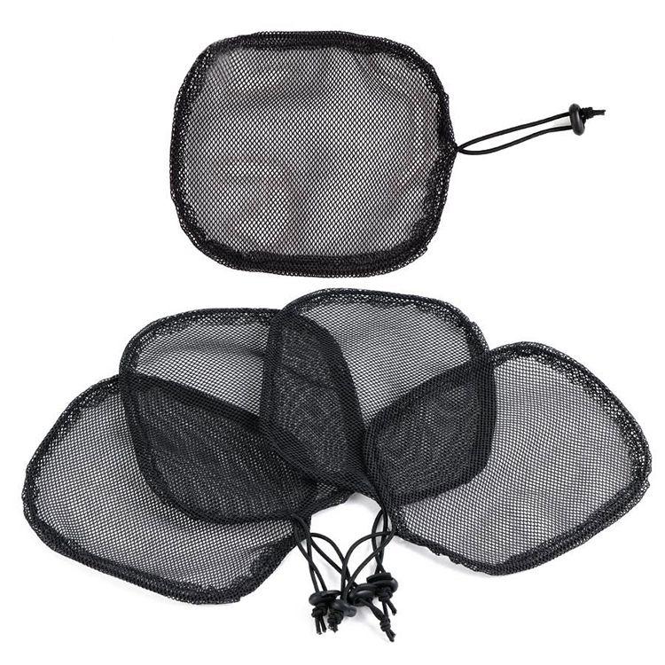10 PCS Wig Hat Making Ponytail Black Hairless Net Hair Net