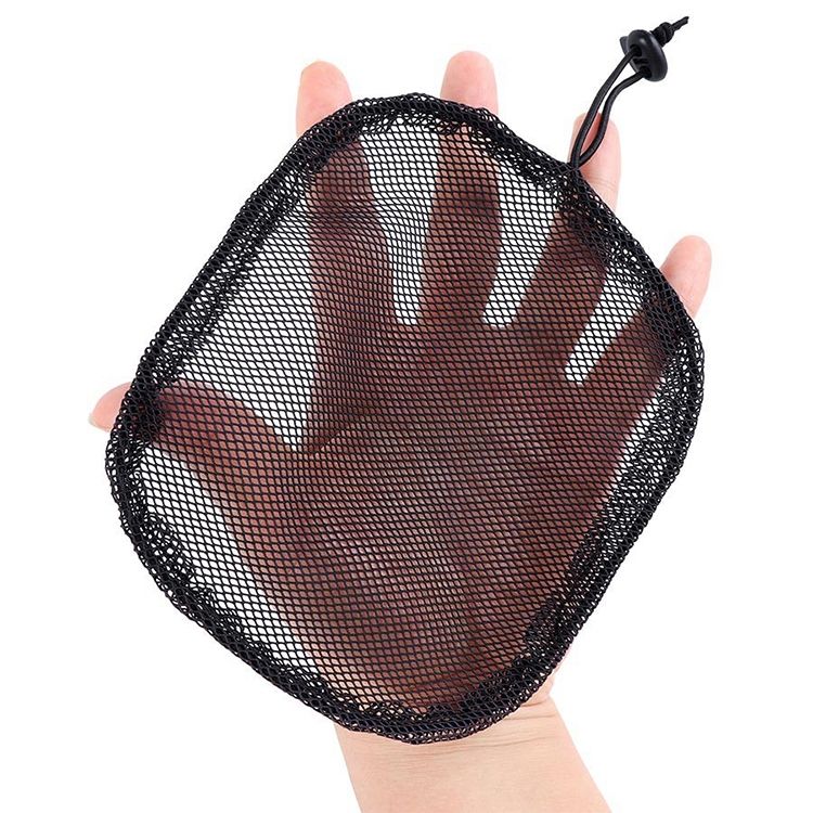 10 PCS Wig Hat Making Ponytail Black Hairless Net Hair Net