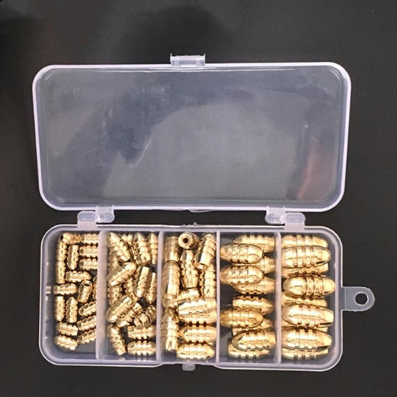 Threaded Copper Pendant Set Fishing Box Fish Pendant Gadget