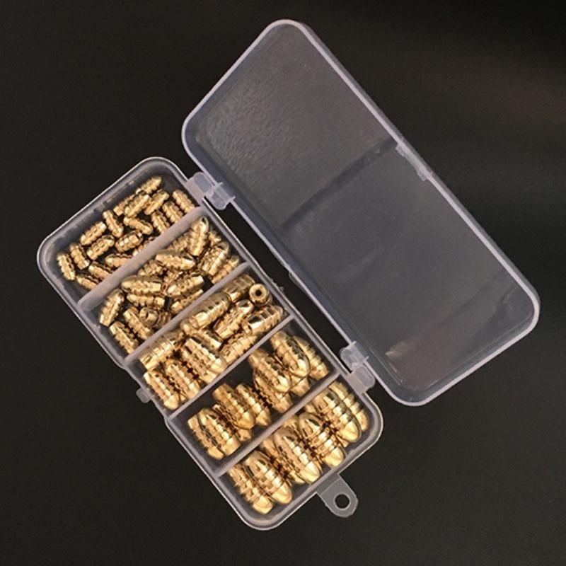 Threaded Copper Pendant Set Fishing Box Fish Pendant Gadget