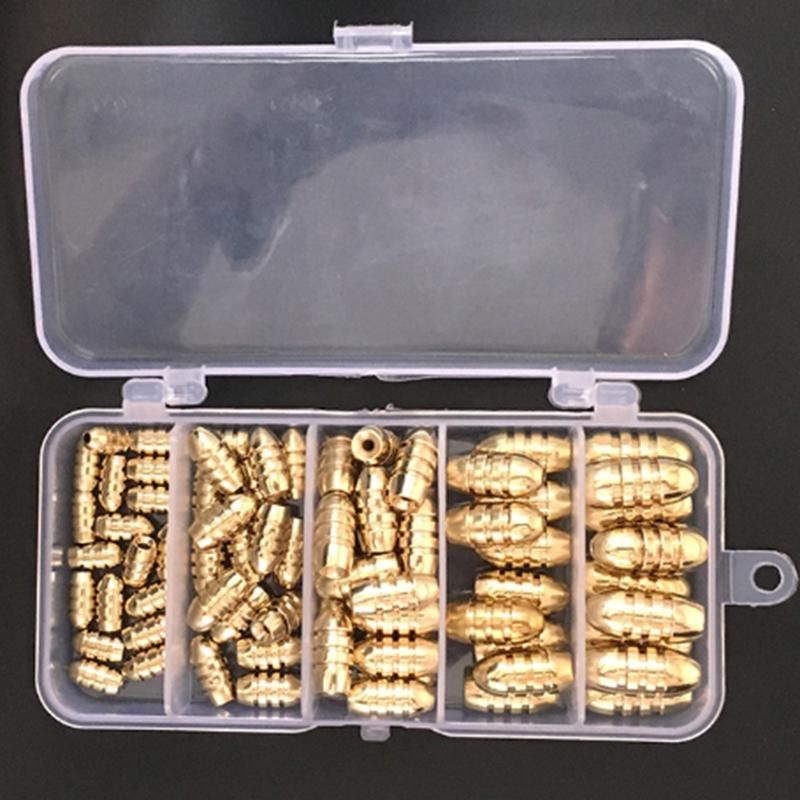 Threaded Copper Pendant Set Fishing Box Fish Pendant Gadget