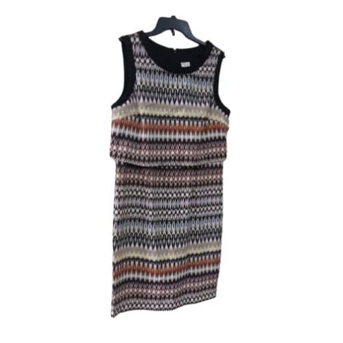 Young Women's Short Dress - Black & Brown