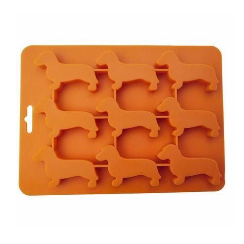 Dachshund Dog Ice Cube Tray Silicone Ice Cube Molds Jelly Biscuits Chocolate Candy Baking Mould