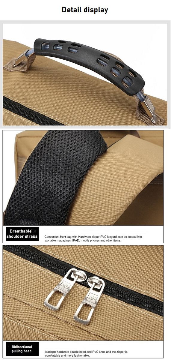 New Men Travel Backpack High-capacity Multifunctional