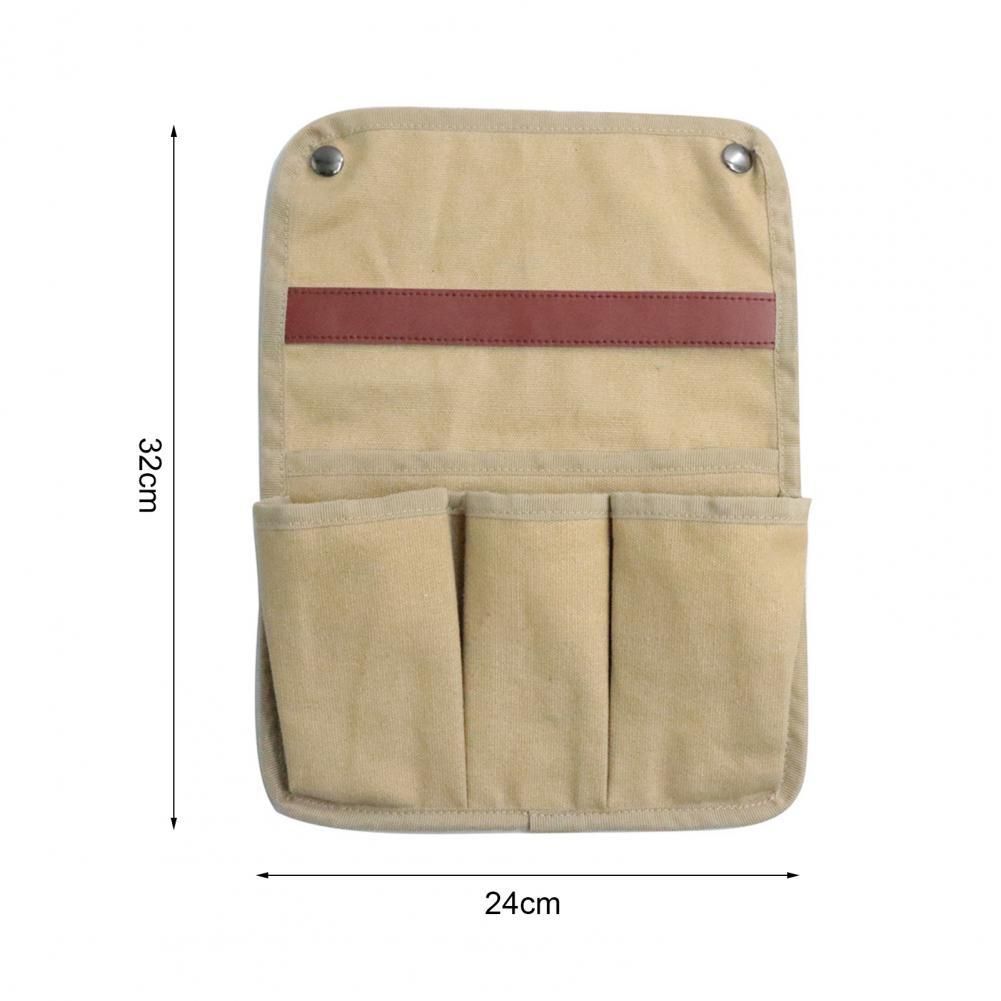 Camping Chair Side Bag Large Capacity Access Easily Fade-less Fishing Chair Armrest Storage Bag Outdoor Tool