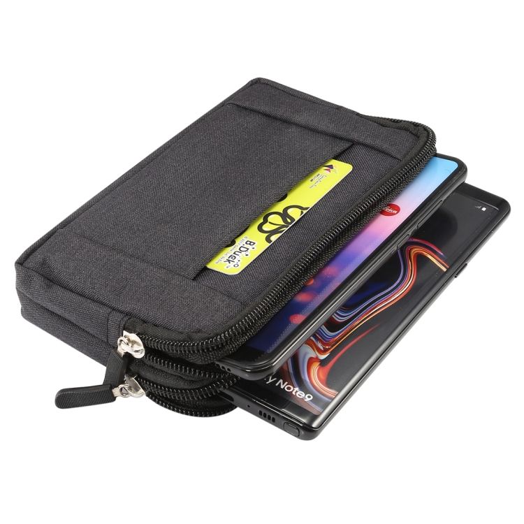 Sports Denim Phone Waist Bag