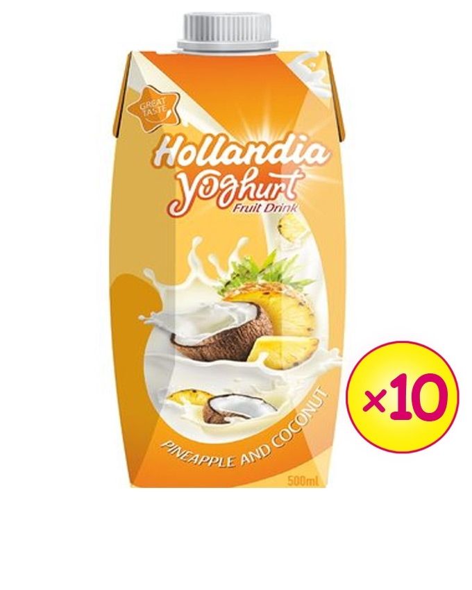 YOGHURT - Pineapple Coconut (500ML X 10 PCS)