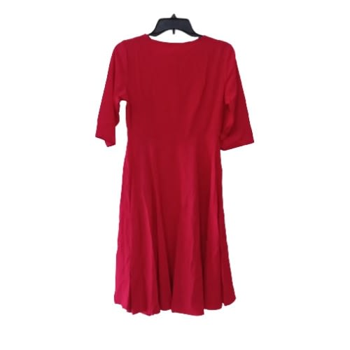 Women's Short Flay Dress - Red