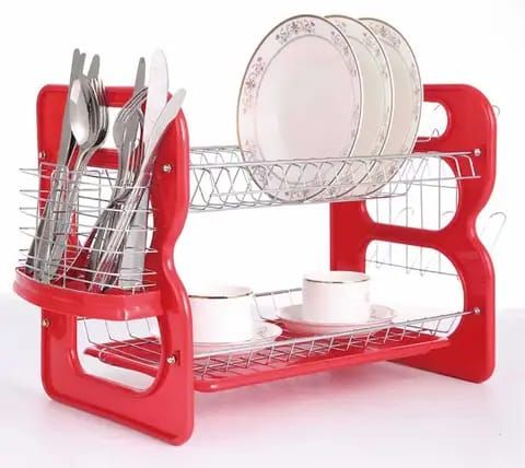 18 Inches Plastic By The Side Dish Rack