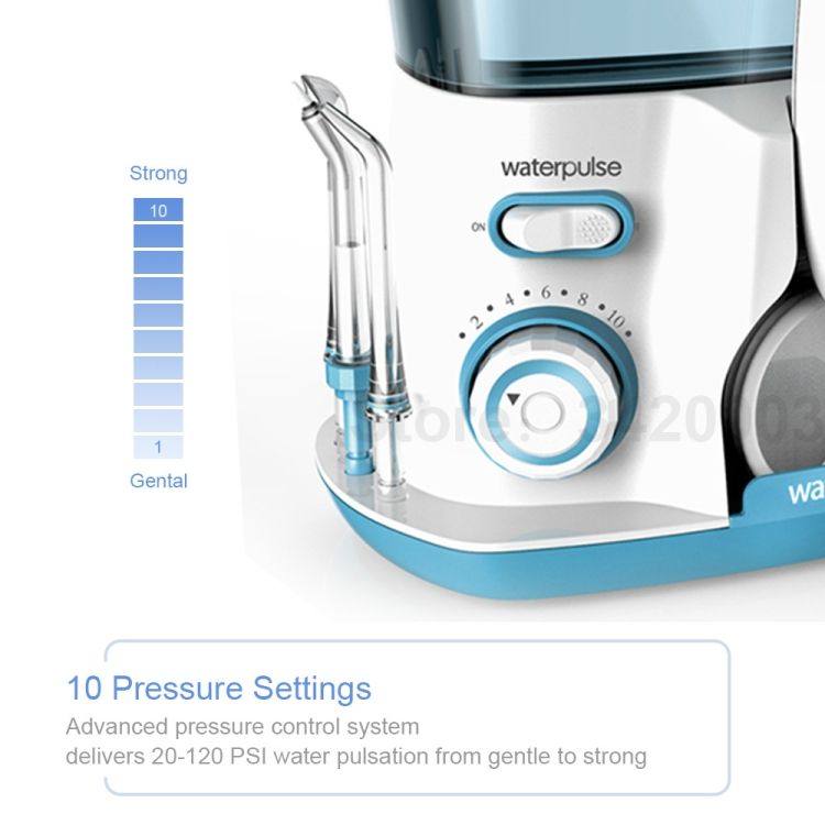 Waterpulse V300 800ml Oral Irrigator Dental Flosser Oral Hygiene Water Flossing Cleaner