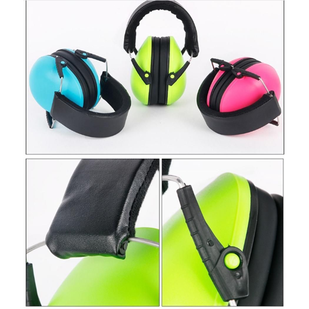 Children Hearing Protection Headphone Noise Canceling Green