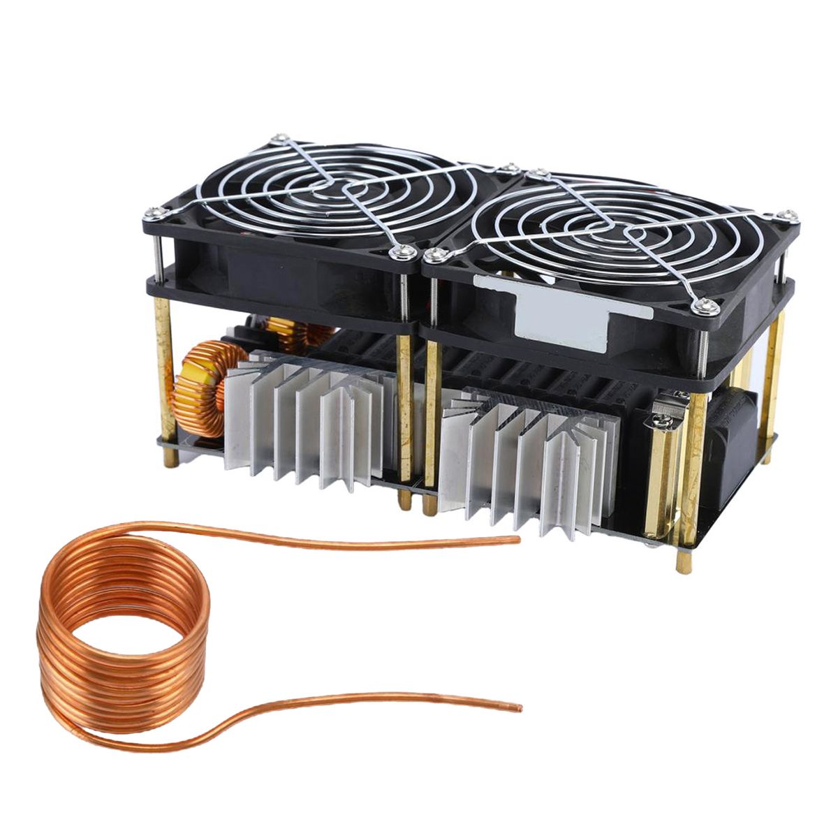 1800W 40A DC 12-48V Induction Heating Board ZVS Power Supply
