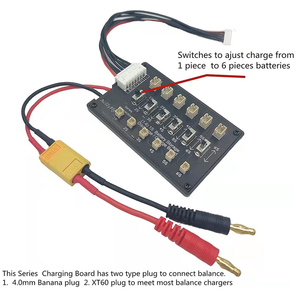 1s Lipo/li-ion/LiHv/LifeBattery Series Recharging Board With