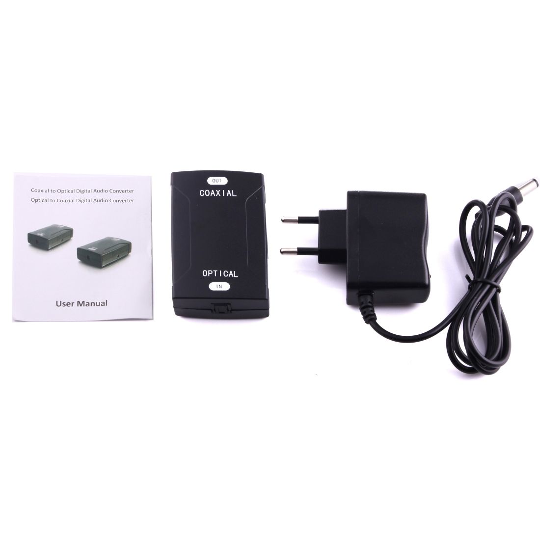 Optical Toslink Digital Audio Converter Adapter