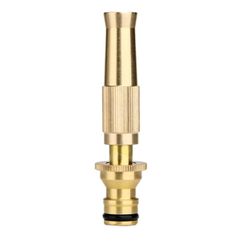 All Copper High Pressure Car Wash Water Gun Is Connected Tap Water Household Adjustable Spray Gun Garden High Pressure Water Gun