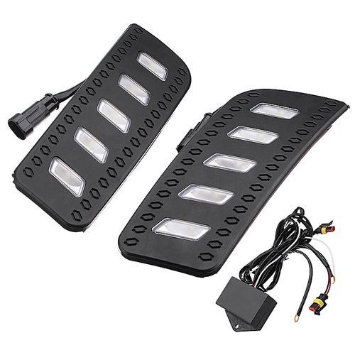 Pair LED DRL Daytime Running Lights With Wiring For Ford Ranger 2011-2014