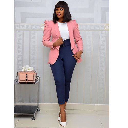 Women Jacket Casual Ladies Short Suit Office Suits