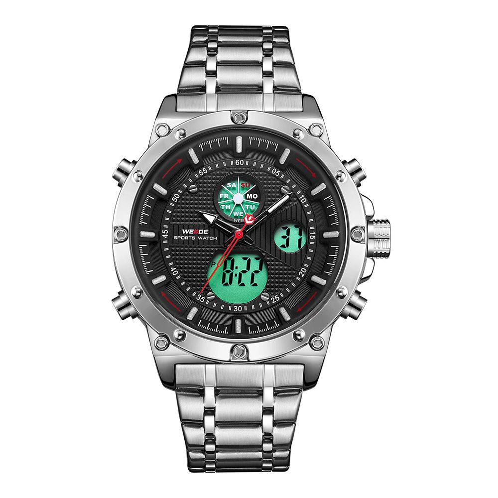 WH6906 Dual Display Two Movement Quartz Digital Men