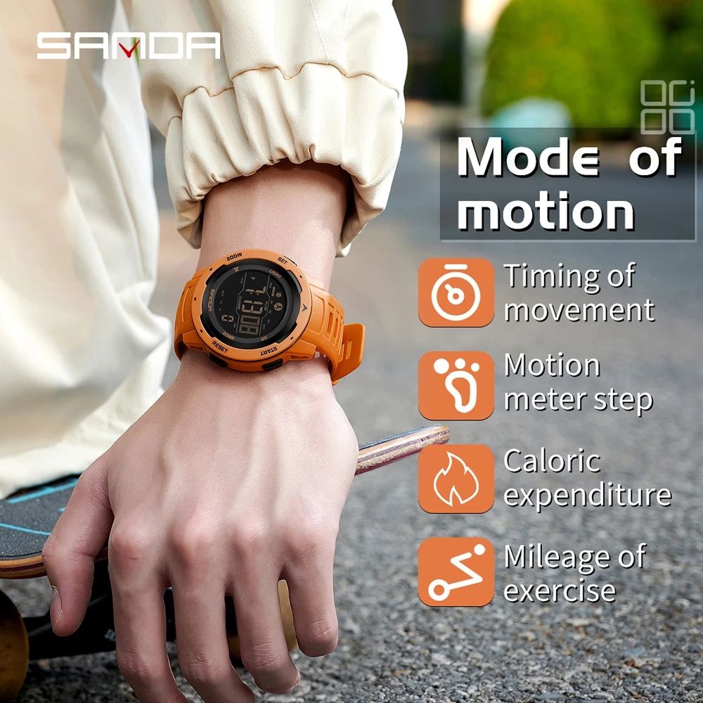 Brand Fashion Sports Men's Watch