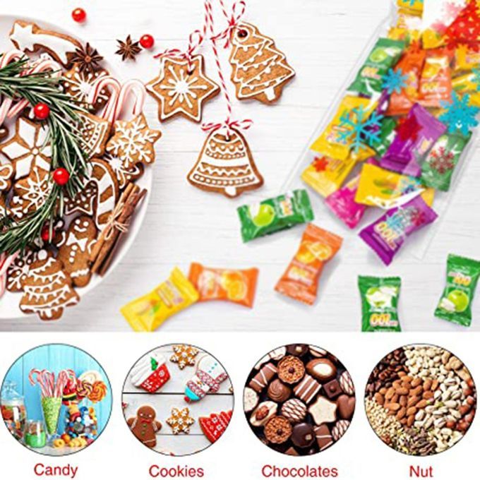 Hristmas Snowflake De Oration Bag  Hristmas  Andy Pa K  Bag Gift Bag-transparent