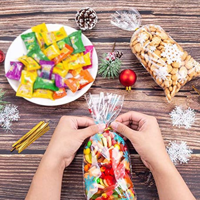 Hristmas Snowflake De Oration Bag  Hristmas  Andy Pa K  Bag Gift Bag-transparent