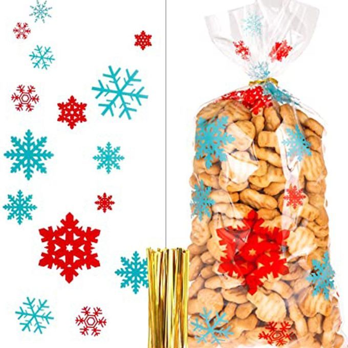 Hristmas Snowflake De Oration Bag  Hristmas  Andy Pa K  Bag Gift Bag-transparent
