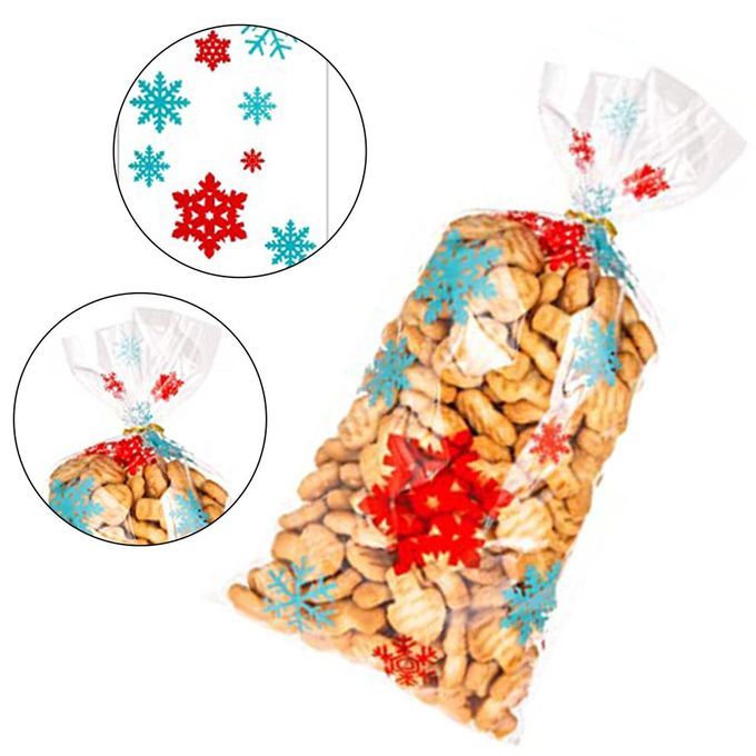 Hristmas Snowflake De Oration Bag  Hristmas  Andy Pa K  Bag Gift Bag-transparent