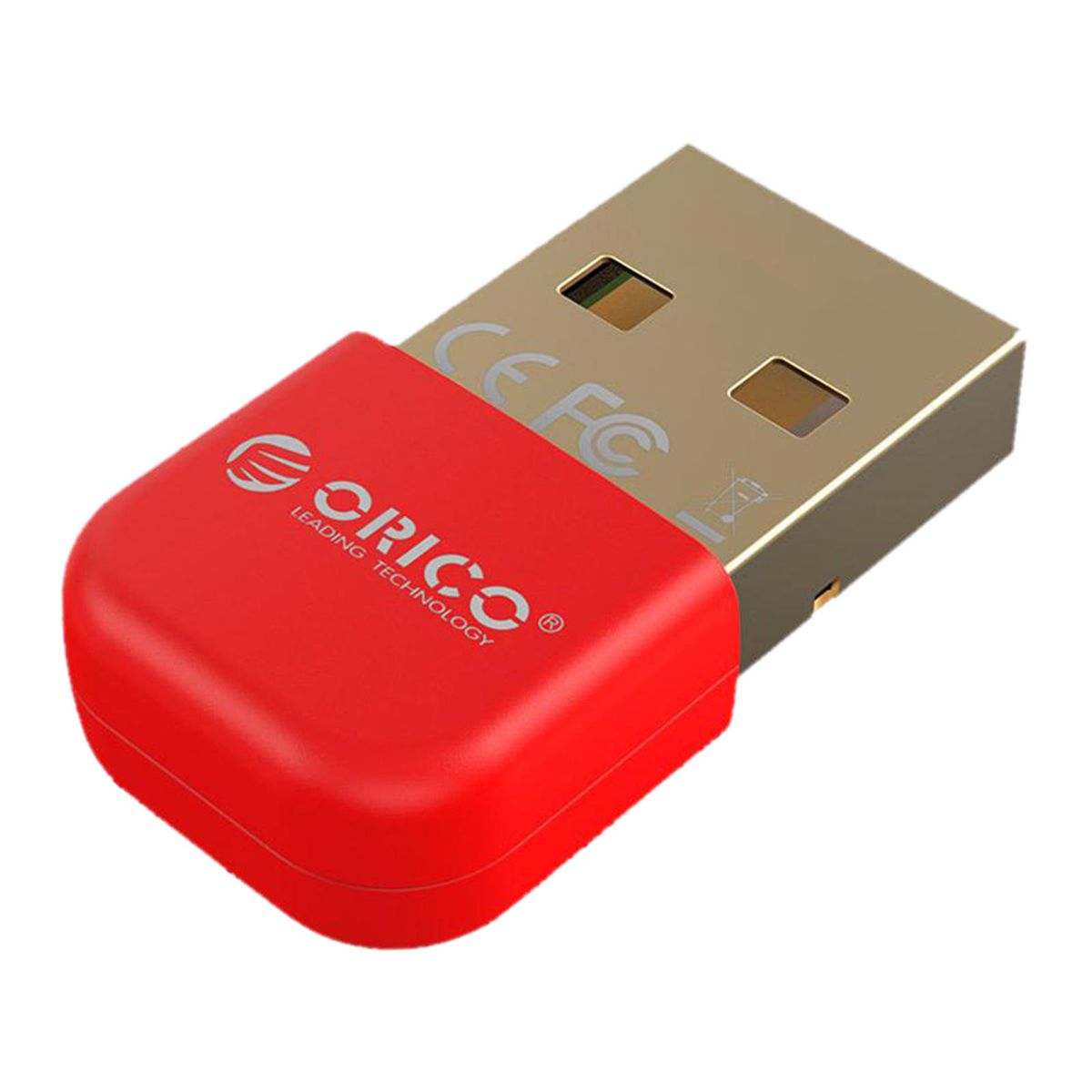 Wireless USB Bluetooth 4.0 Adapter Dongle For Win XP 7/ 8/10 PC Red