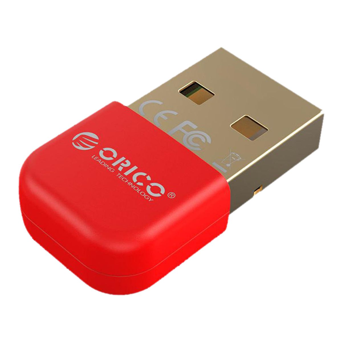 Wireless USB Bluetooth 4.0 Adapter Dongle For Win XP 7/ 8/10 PC Red