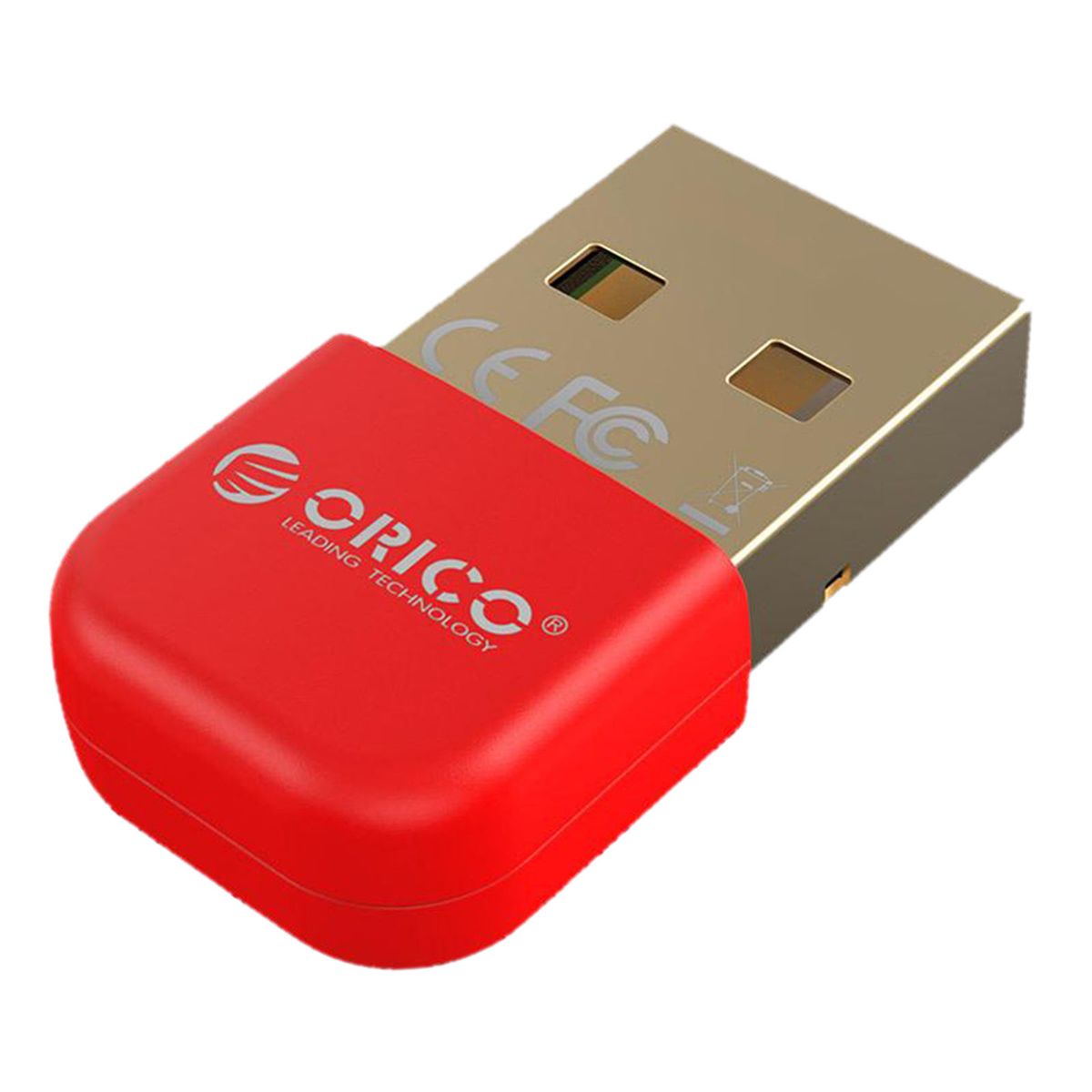 Wireless USB Bluetooth 4.0 Adapter Dongle For Win XP 7/ 8/10 PC Red