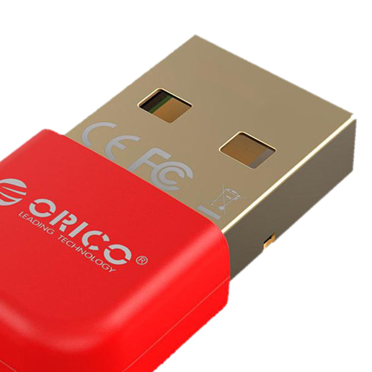 Wireless USB Bluetooth 4.0 Adapter Dongle For Win XP 7/ 8/10 PC Red