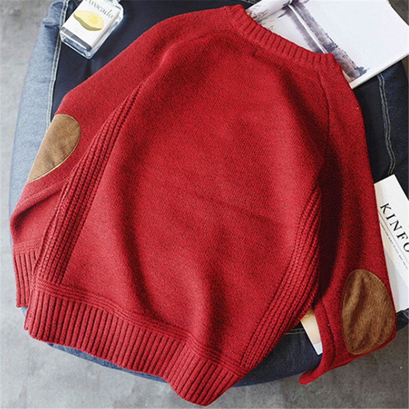 Men's Sweater Winter O Ne Pullover Fashion Designer Sweater  Mens Long Sleeve-Camel