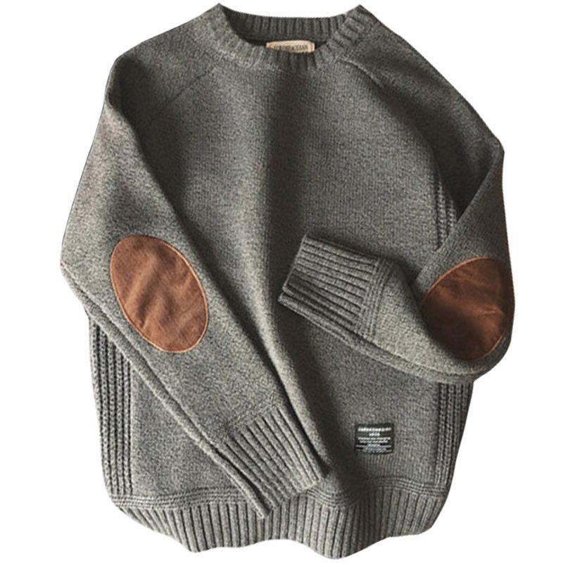 Men's Sweater Winter O Ne Pullover Fashion Designer Sweater  Mens Long Sleeve-Camel
