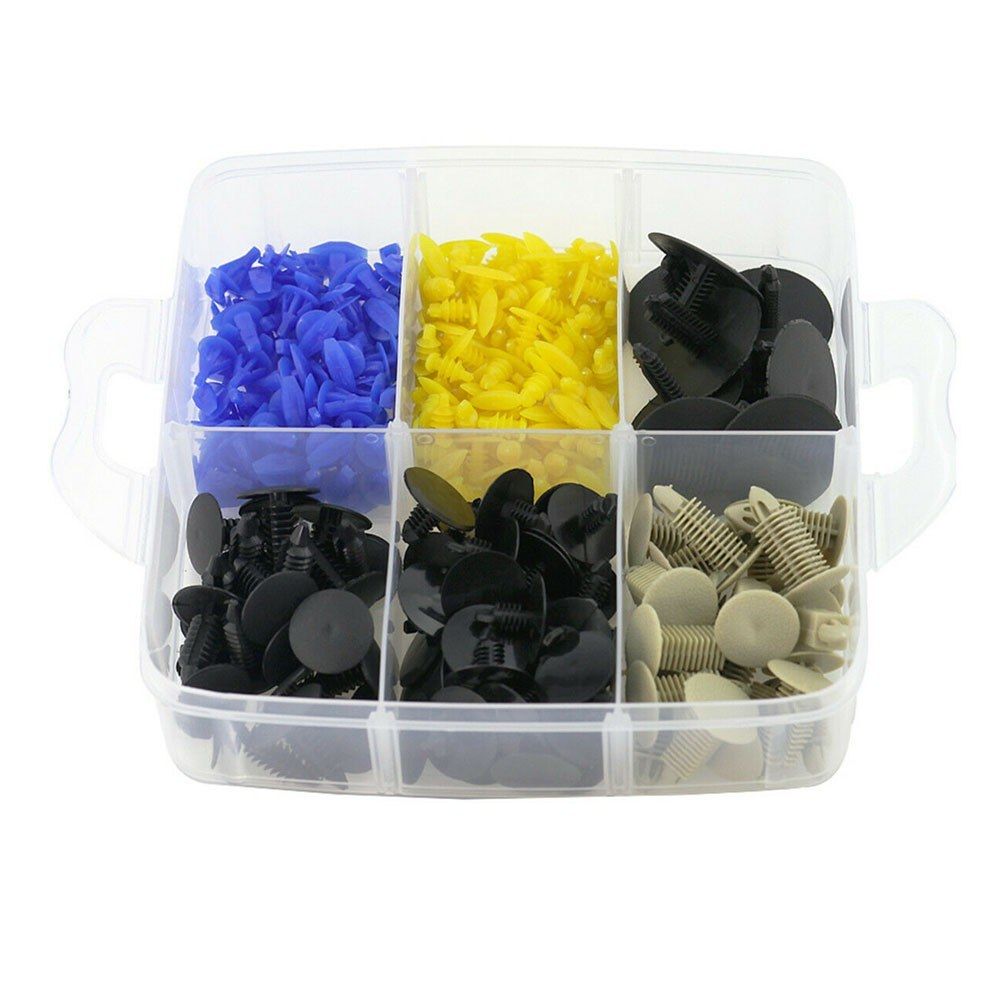620PCS Car Body Push Pin Bumper Buckle Moulding Clip Kit