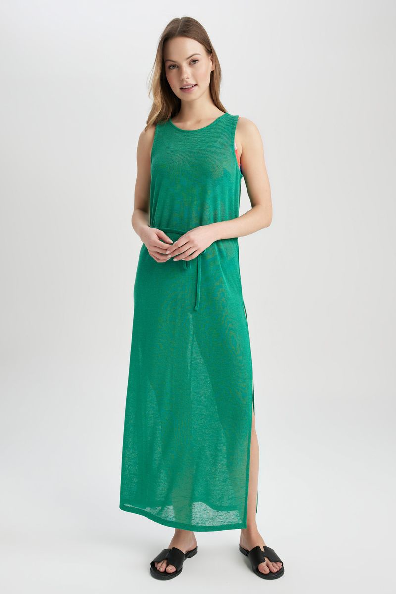 Woman Regular Fit Beachwear - Green