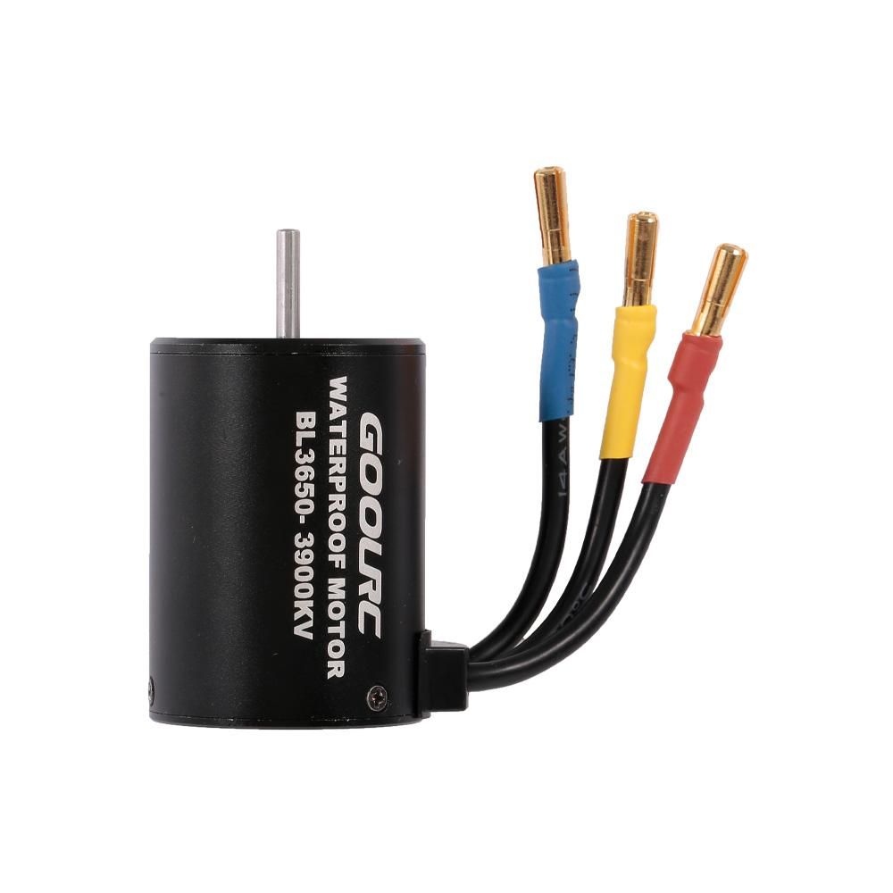 GOOLRC Waterproof BL3650 3900KV Brushless Motor with 60A ESC for 1/10 RC Car Off-road Truck