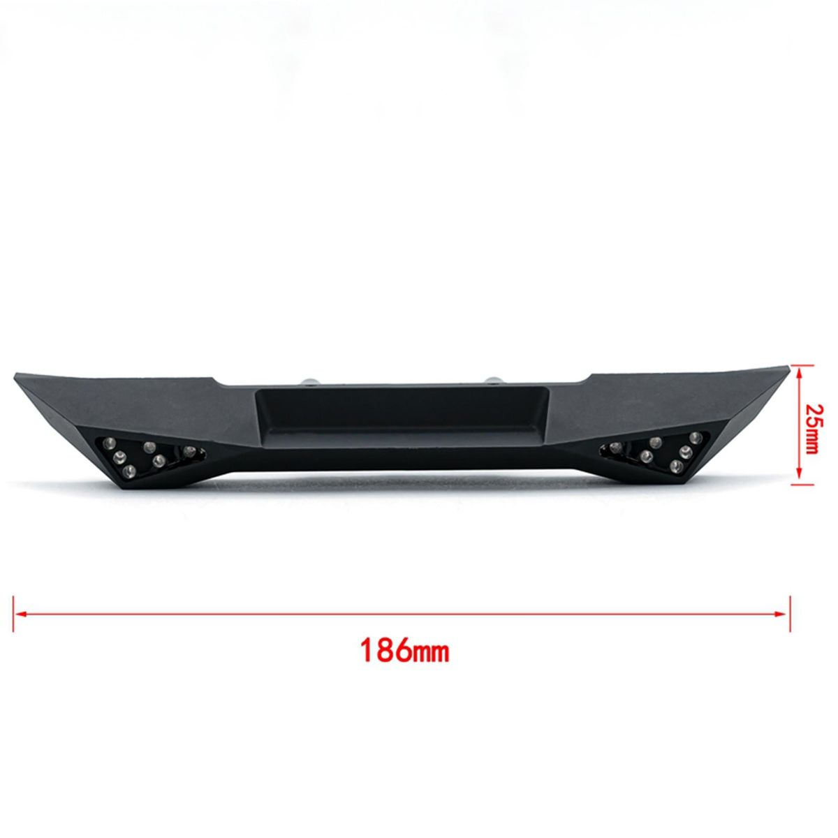 Front Bumper Rear Bumper Sets RC Crawler Bumper Aluminum Alloy Bumper Compatible with 1/10 Traxxas TRX-4 Trx4 Axial SCX10 90046 90047 RC Car