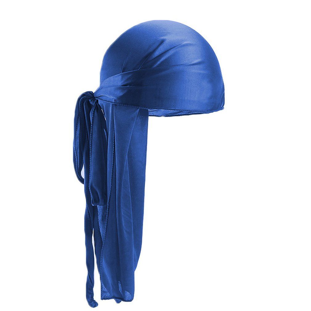 OR Men Women Silk Satin Breathable Silky Durag 360 Wave Cool Bandana Hat Turban