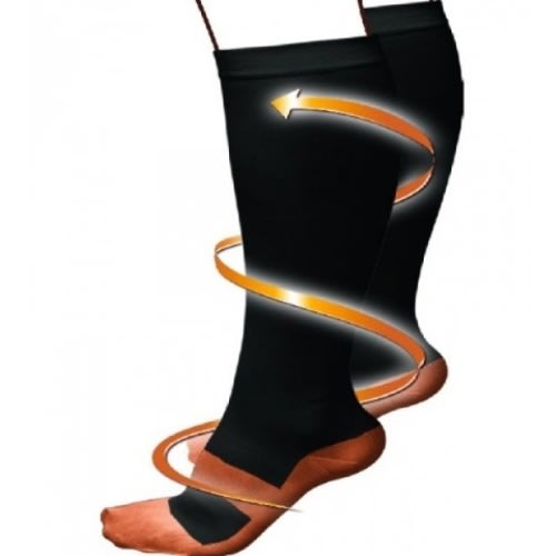 Dr Miracle's Anti-fatigue Copper-infused Compression Socks