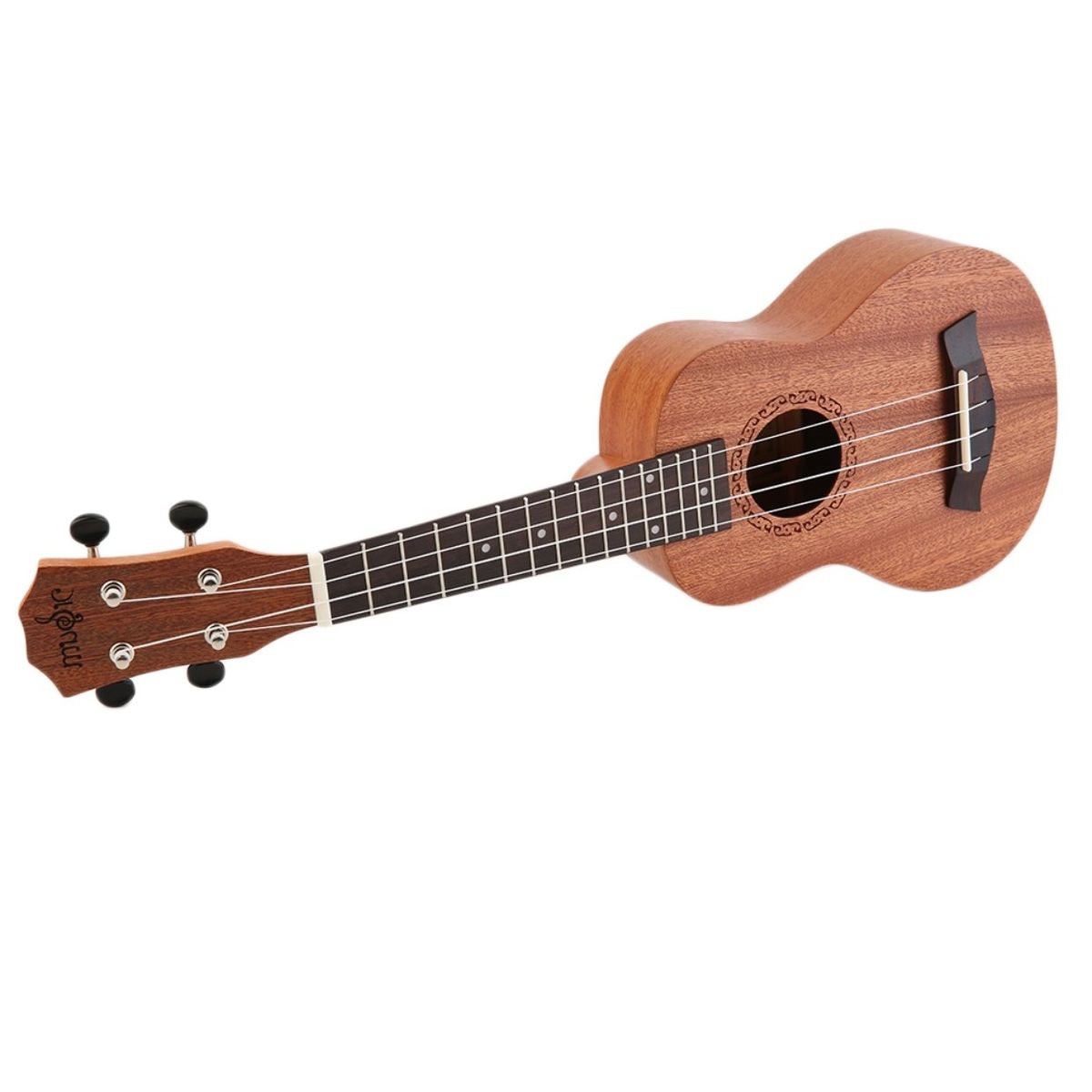 UJ 21 Inch High Quality Musical Wood Material Instrument Soprano Ukulele Brown