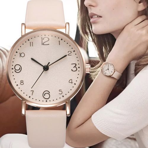 Watch Set Women Woman Quartz Wristwatch Leather Ladies Bracelet Luxury Watch