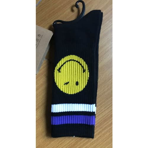 Smiles Luxury Cotton Black Socks